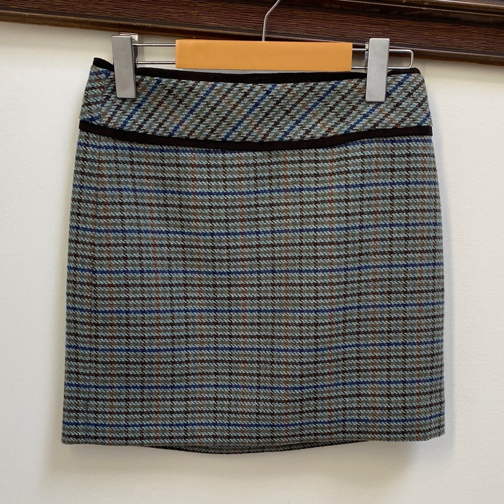 Outback Red Plaid Mini Skirt